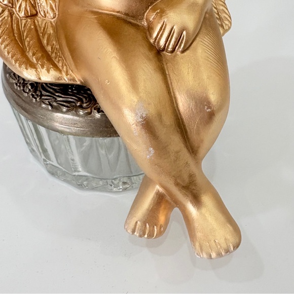 90s Cherubs Gilded Sitting Celestial Gold Whimsical
Hollywood Regency Rococo - Picture 13 of 16